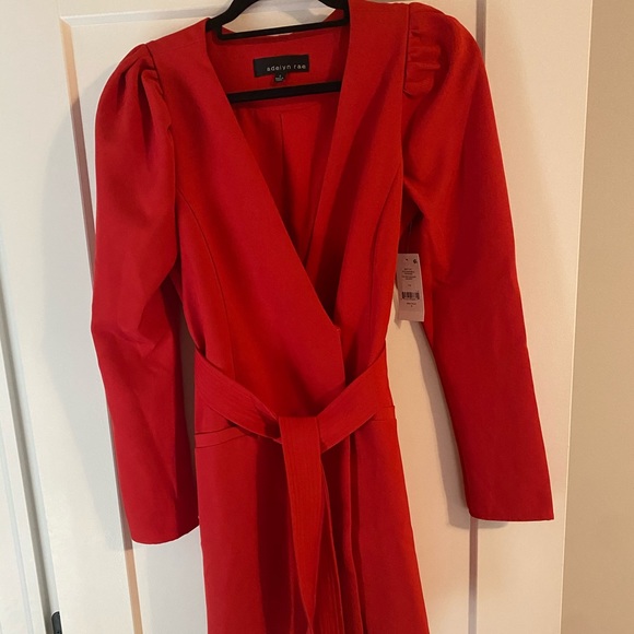 Adelyn Rae Camryn Red Blazer Dress NWT - Picture 7 of 8